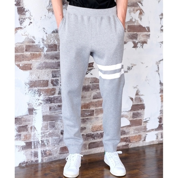 ドレステリア（DRESSTERIOR）/【セットアップ可Safari12月号｜Monomx11月号掲載】ツーライン 裏起毛スウェットパンツ