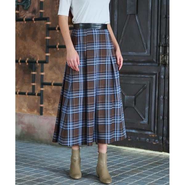 ドレステリア（DRESSTERIOR）/チェックタックスカートの通販は 14,370円
