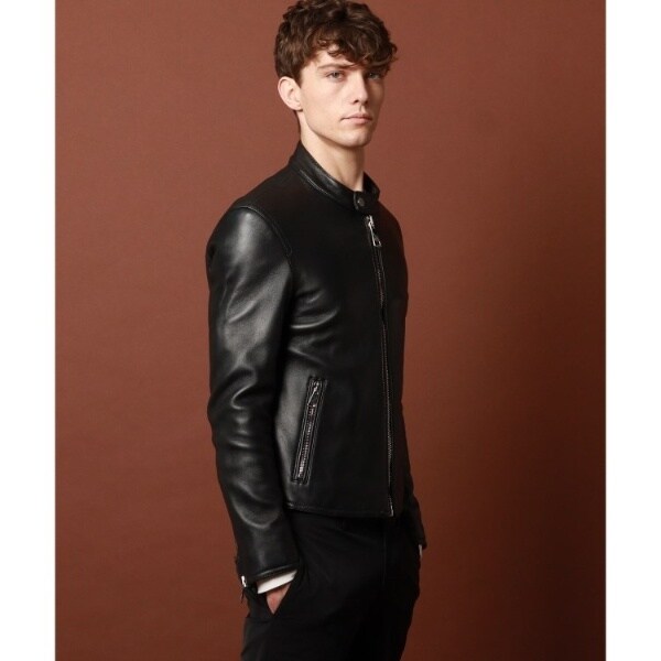 ドレステリア 干場義雅　レザー ライダース　Mサイズ 干場義雅×DRESSTERIOR】レザーライダースジャケット（ライダース