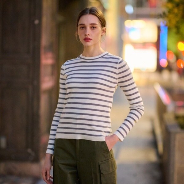 ドレステリア（DRESSTERIOR）/コットンフルニードルボーダーの通販は 11,396円