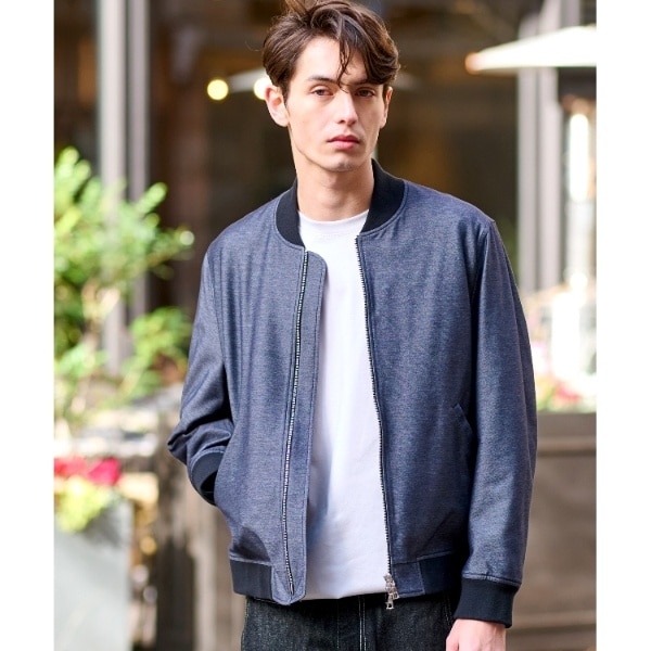 ドレステリア（DRESSTERIOR）/ALBINI デニムジャージMA−1