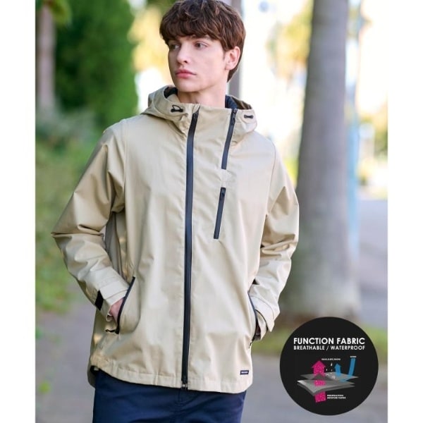 ドレステリア（DRESSTERIOR）/レインプルーフ シェルパーカ