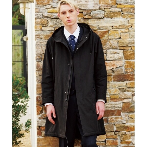 ドレステリア（DRESSTERIOR）/レインプルーフ モッズコート