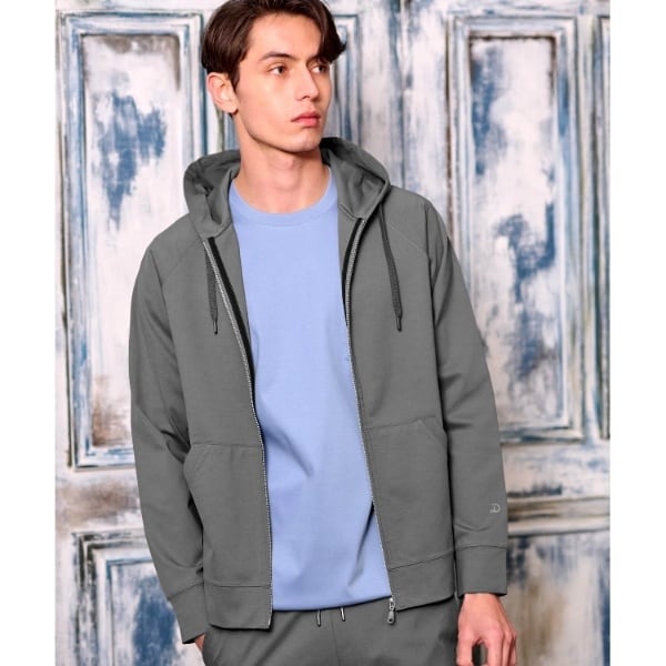 ドレステリア（DRESSTERIOR）/【セットアップ可】ドライタッチ ハイカウントジップパーカ