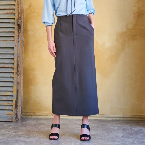 ドレステリア（DRESSTERIOR）/【大人百花春号掲載　モデル美香さん着用】ストレッチポンチタイトスカート