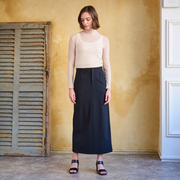 ドレステリア（DRESSTERIOR）/【大人百花春号掲載　モデル美香さん着用】ストレッチポンチタイトスカート