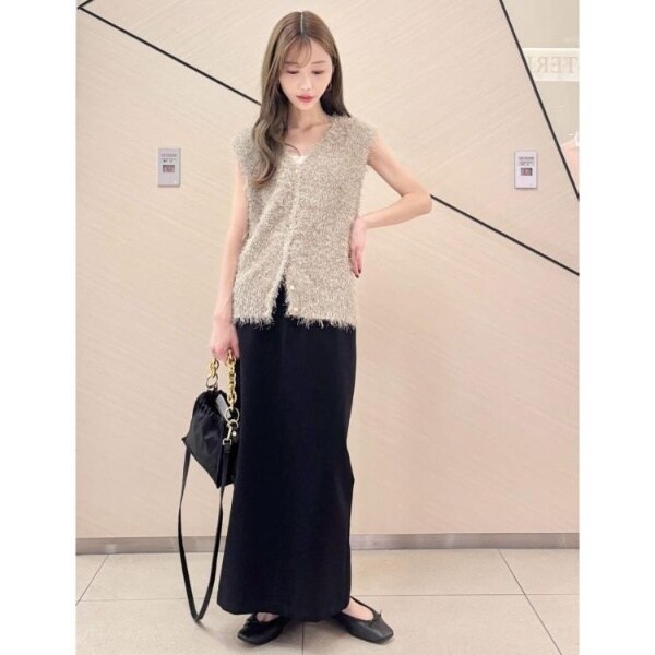 ドレステリア（DRESSTERIOR）/【大人百花春号掲載　モデル美香さん着用】ストレッチポンチタイトスカート