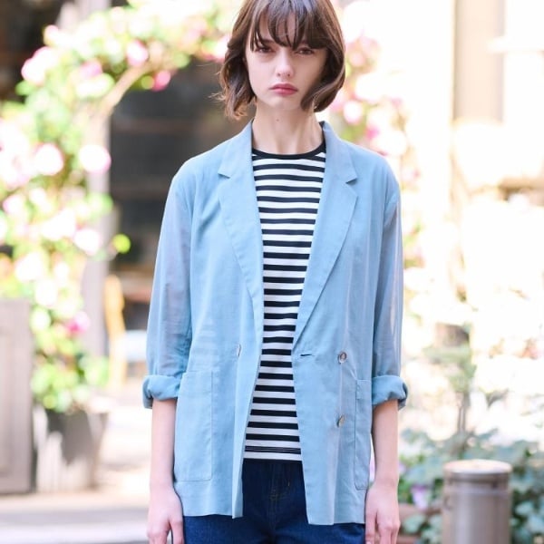 ドレステリア（DRESSTERIOR）/【清涼感洗える】エアリーシアーダブルジャケット