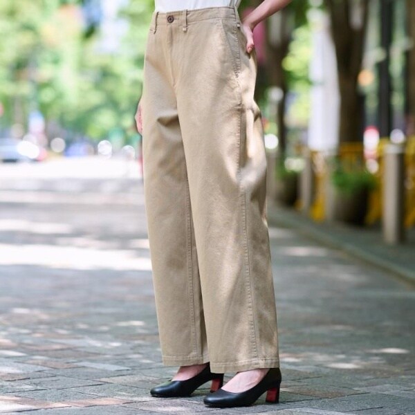 ドレステリア（DRESSTERIOR）/【CLASSY．12月号掲載】ヴィンテージワイドチノパンツ