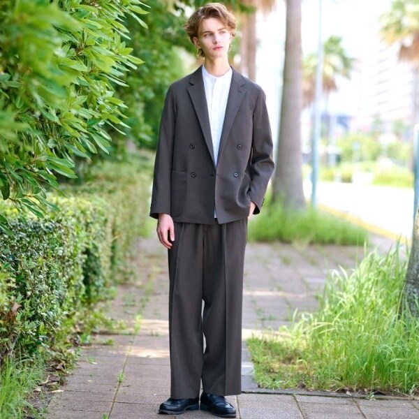 ドレステリア（DRESSTERIOR）/【セットアップ可】クリアーカルゼ SET UP ワイドパンツ_3