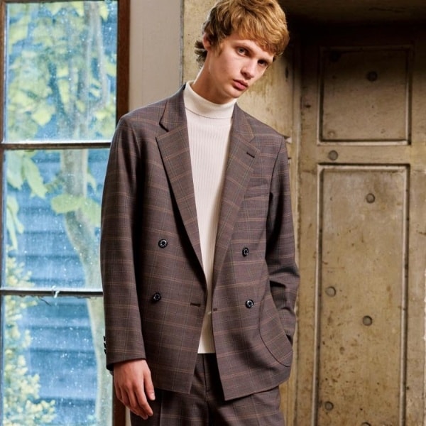 ドレステリア（DRESSTERIOR）/【セットアップ可】2WAYストレッチ コンフォータブルチェックジャケット