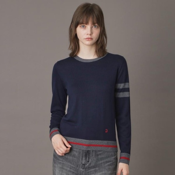 ドレステリア（DRESSTERIOR）/ファインメリノクルーネックラインプルオーバー