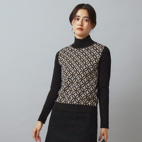 ドレステリア（DRESSTERIOR）/オーバーラップサークルタートルネック_6
