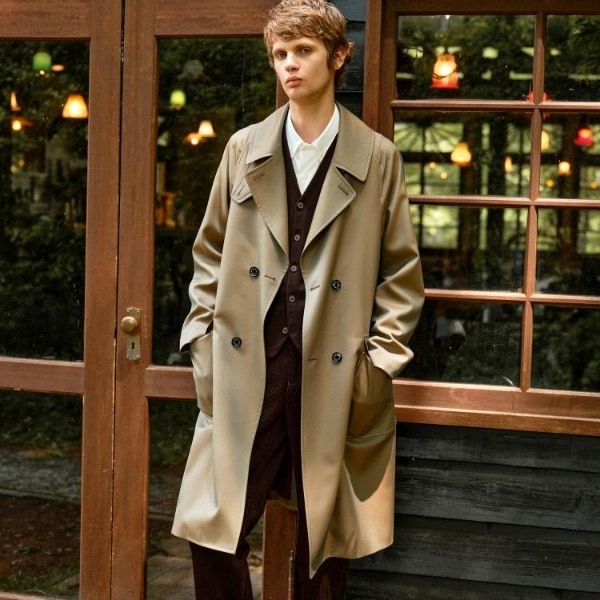 ドレステリア（DRESSTERIOR）/ウールギャバジン アルスターコート