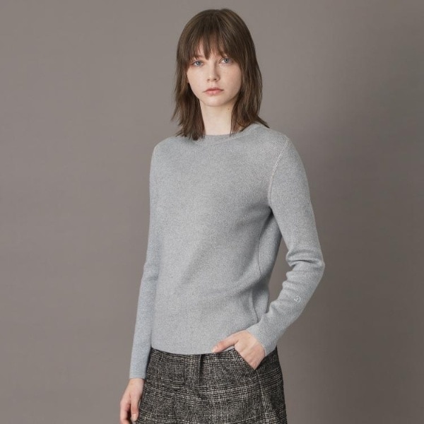 ドレステリア（DRESSTERIOR）/ラメコットンカシミヤニット