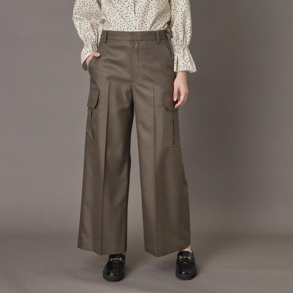 ドレステリア（DRESSTERIOR）/ラスターツイルワイドカーゴパンツ