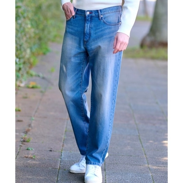 ドレステリア（DRESSTERIOR）/10．6oz コンフォートワイドデニムパンツ