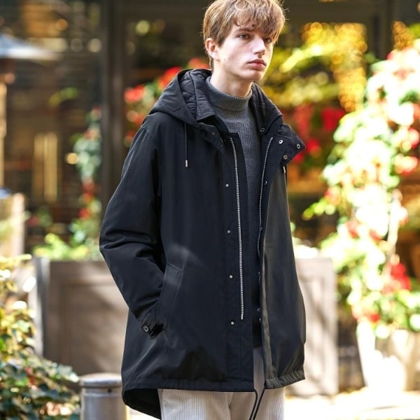 ドレステリア（DRESSTERIOR）/【Safari12月号掲載】パデッドライト ショートモッズパーカー