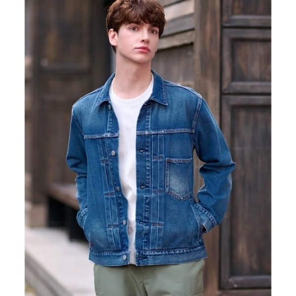 ドレステリア（DRESSTERIOR）/ファーストモデル ユーズドデニムGジャン