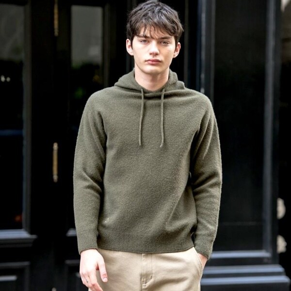 ドレステリア（DRESSTERIOR）/カシミヤブレンドフードニット