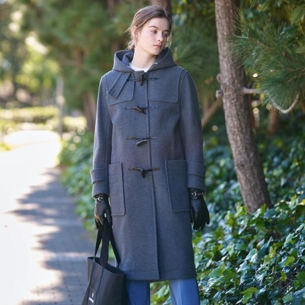 ドレステリア（DRESSTERIOR）/Superfineリサイクルメルトンダッフルコート_2