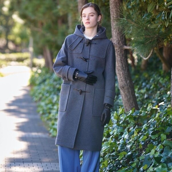 ドレステリア（DRESSTERIOR）/Superfineリサイクルメルトンダッフルコート_3