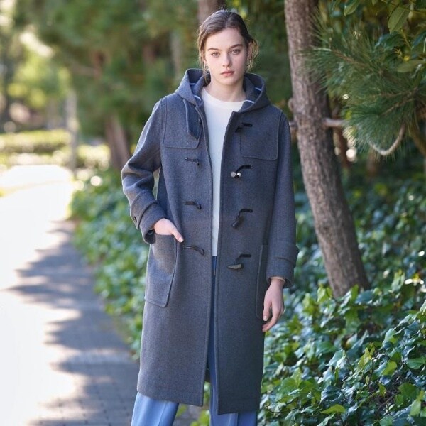 ドレステリア（DRESSTERIOR）/Superfineリサイクルメルトンダッフルコート_7
