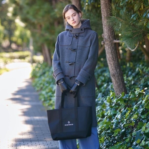 ドレステリア（DRESSTERIOR）/Superfineリサイクルメルトンダッフルコート_11