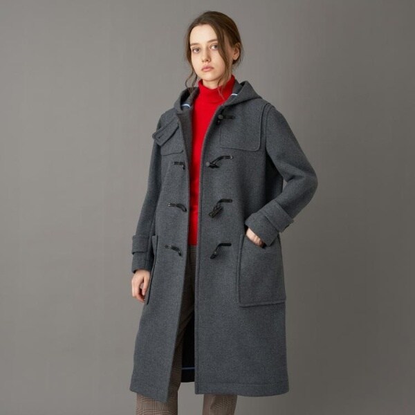 ドレステリア（DRESSTERIOR）/Superfineリサイクルメルトンダッフルコート_14
