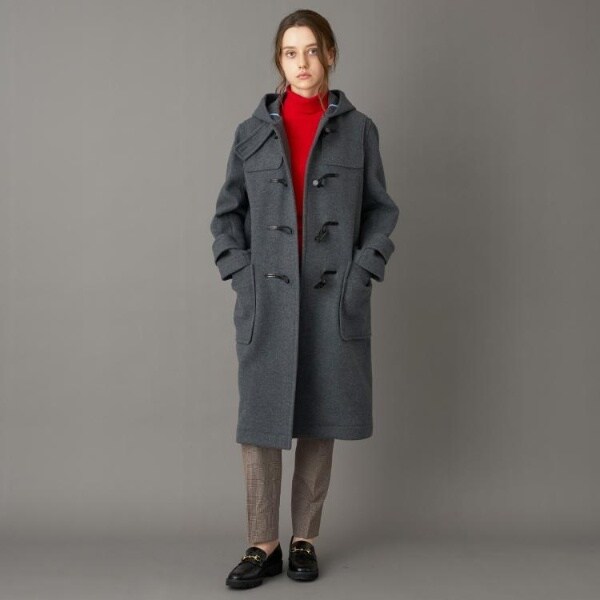 ドレステリア（DRESSTERIOR）/Superfineリサイクルメルトンダッフルコート_18