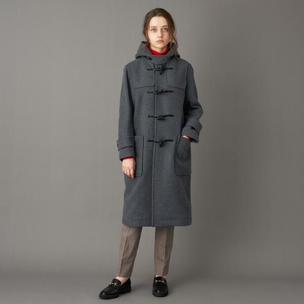 ドレステリア（DRESSTERIOR）/Superfineリサイクルメルトンダッフルコート_19