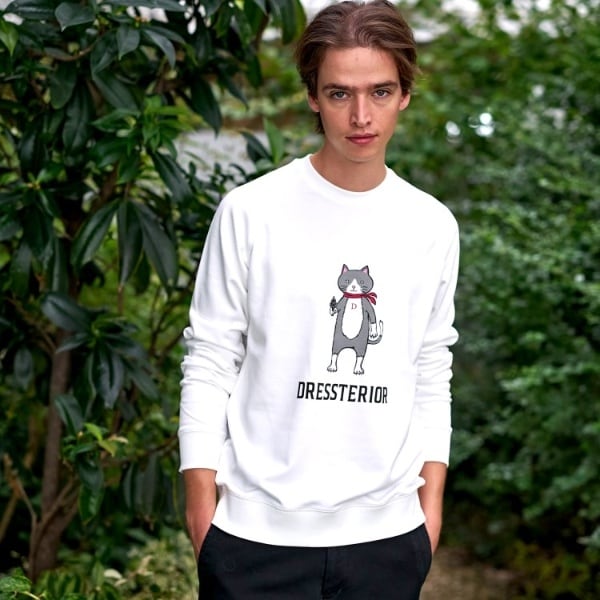 ドレステリア（DRESSTERIOR）/【大阪ルクア＆EC限定】キャット裏毛スウェット