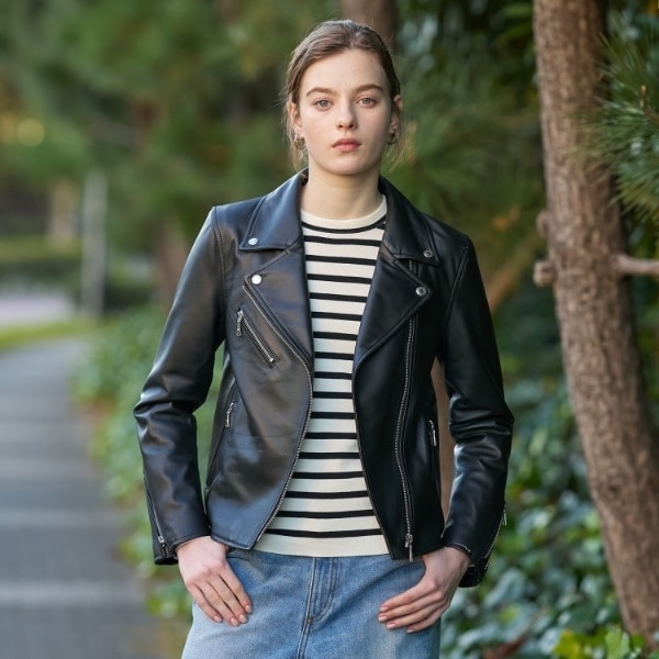 ドレステリア（DRESSTERIOR）/レザーダブルライダース