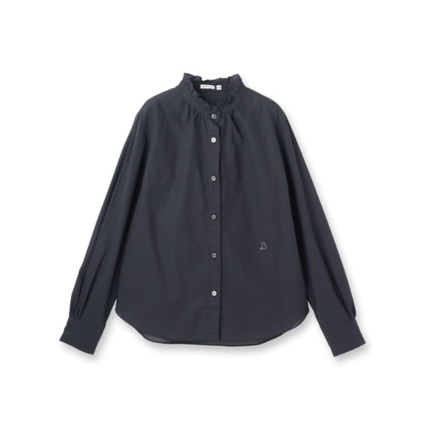 ドレステリア（DRESSTERIOR）/【ウォッシャブル通勤】スタンドフリル ブラウス_3