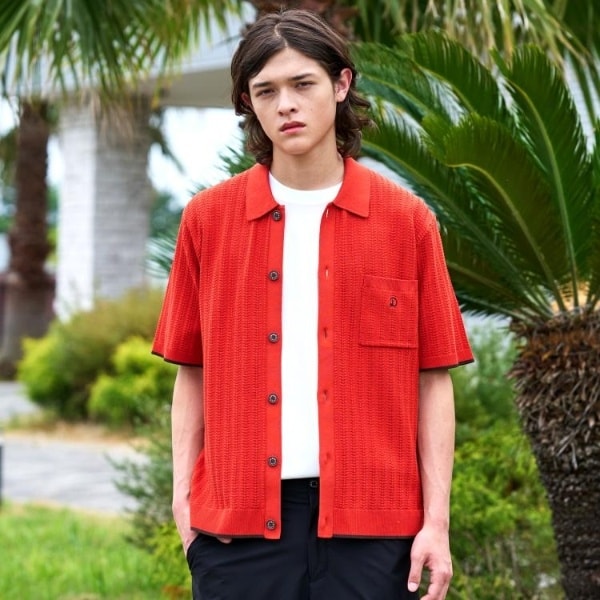 ドレステリア（DRESSTERIOR）/【Safari5月号掲載】ウォッシャブル キューバニットシャツ