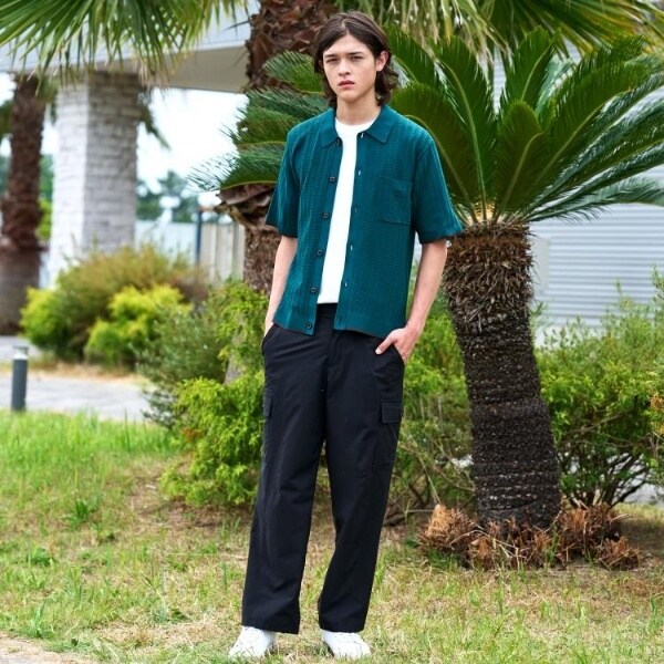 ドレステリア（DRESSTERIOR）/【Safari5月号掲載】ウォッシャブル キューバニットシャツ
