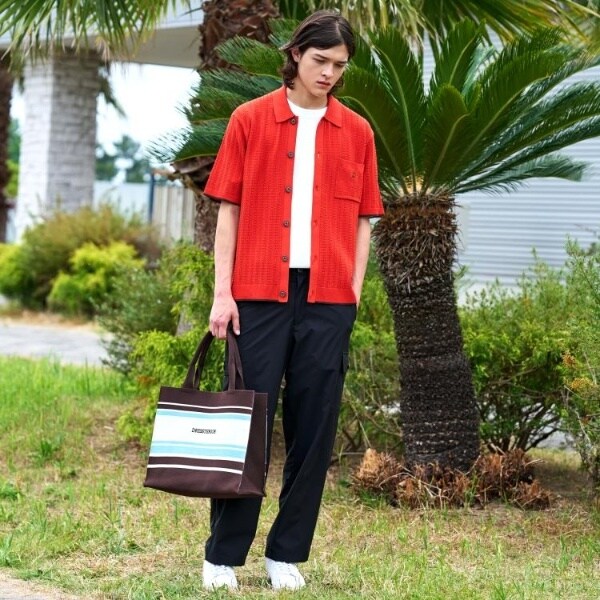ドレステリア（DRESSTERIOR）/【Safari5月号掲載】ウォッシャブル キューバニットシャツ