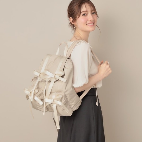クチュールブローチ（Couture Brooch）/リボンバックパック