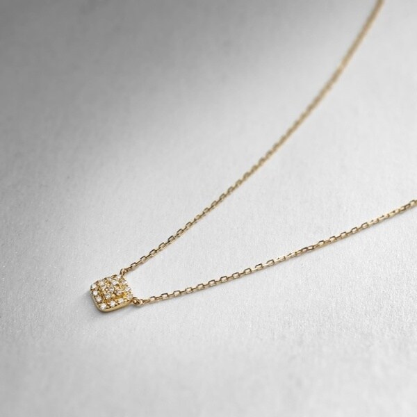 ココシュニック（COCOSHNIK）/K18ダイヤモンド クラスター取巻き  