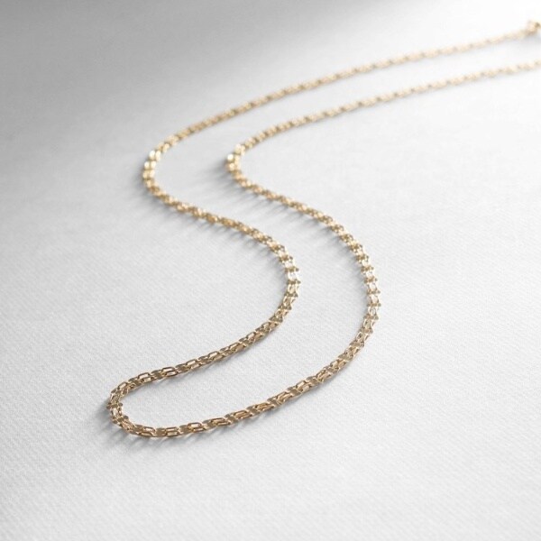 ココシュニック（COCOSHNIK）/K18ダブルフラワークロス ネックレス