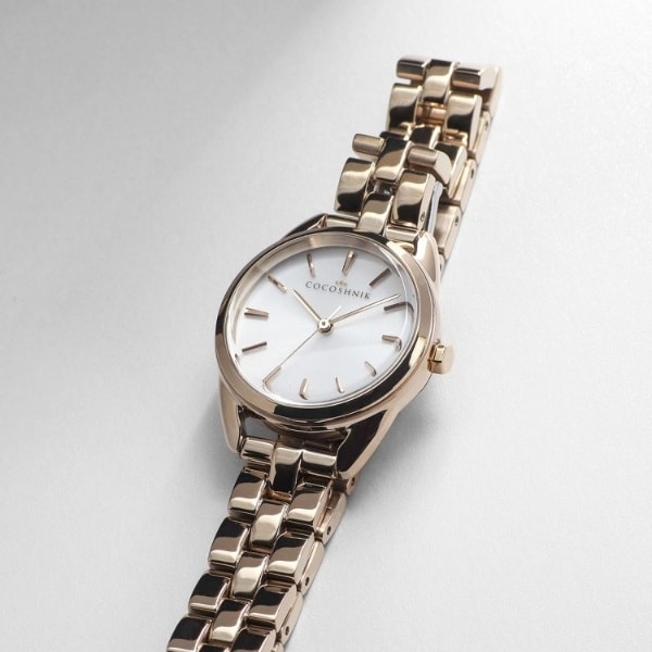 ココシュニック（COCOSHNIK）/RGラウンド ブレスレットウォッチ（ホワイト旭光）の通販は 26,554円