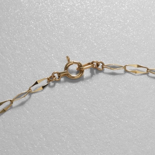 お値下げ新品未使用ココシュニックオクタゴンシェイプネックレス ココシュニック（COCOSHNIK）/K10ウェーブプレートオクタゴンシェイプ