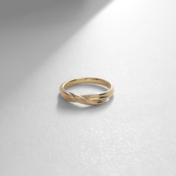 ココシュニック ココシュニック（COCOSHNIK）/K10ダブルロウクロス リング 指輪・リング