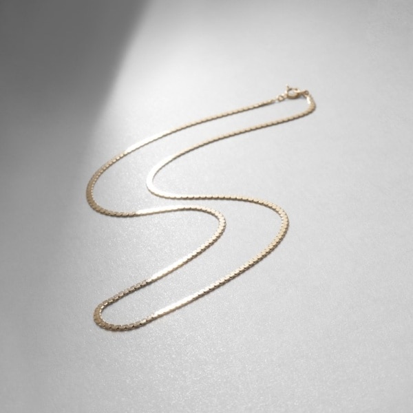 ココシュニック（COCOSHNIK）/K10スーパーベネフラット ネックレス