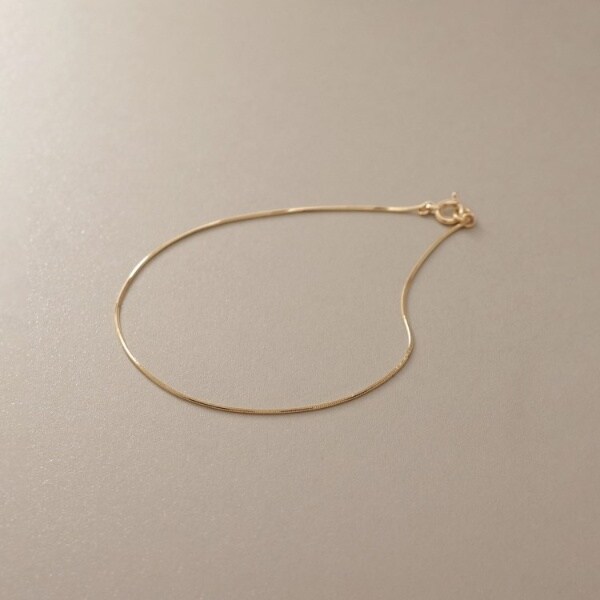 ココシュニック（COCOSHNIK）/K18コンパクトチェーン ブレスレットの通販は