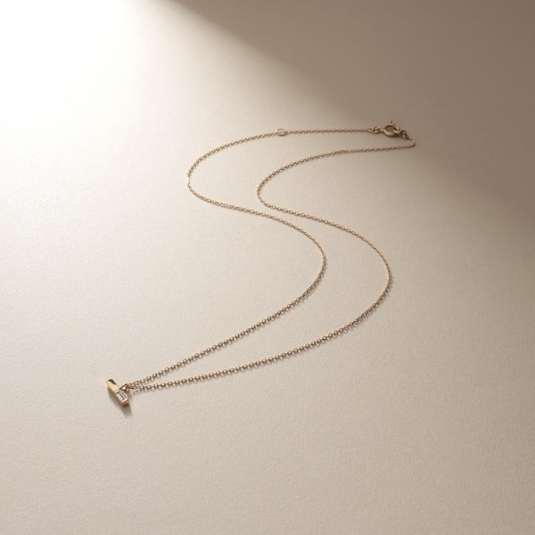 ココシュニック 10K YG コンパクトチェーン チョーカー cocoshnik 10k
