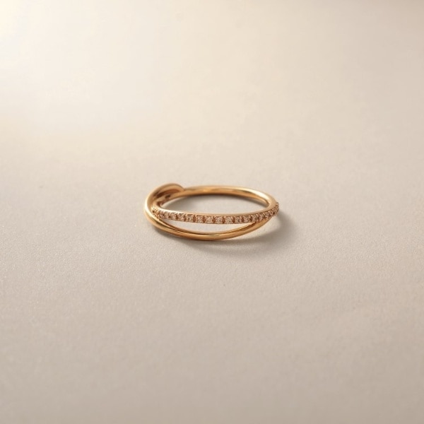 ココシュニック リング 1号 k10 K10ワンストローク アシンメトリー X