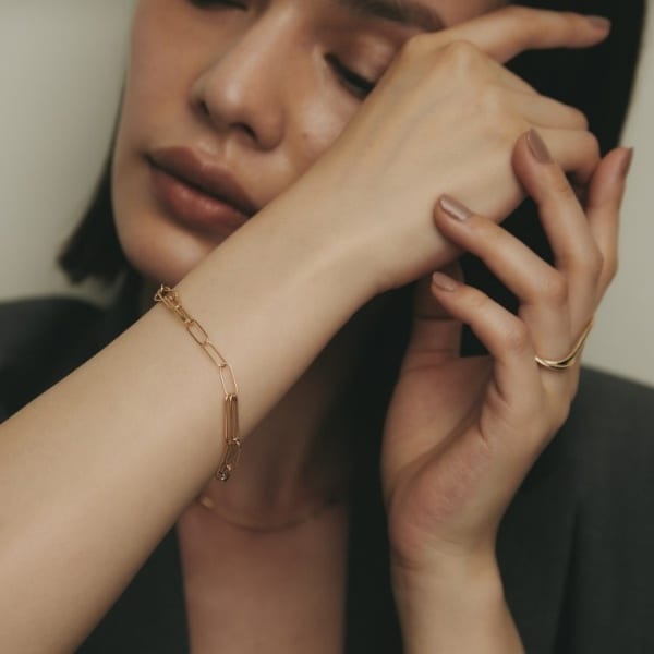 ココシュニック（COCOSHNIK）/K10PCチェーンランダムコネクト ブレスレット