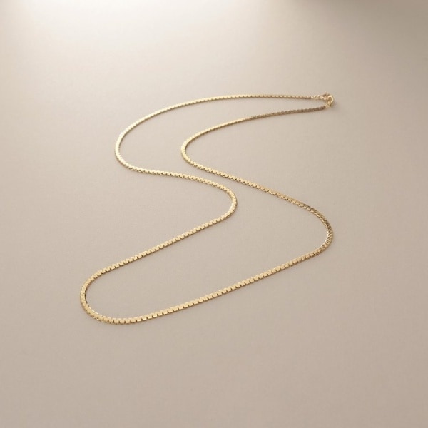 ココシュニック（COCOSHNIK）/K10スーパーベネフラット ネックレス（50cm）