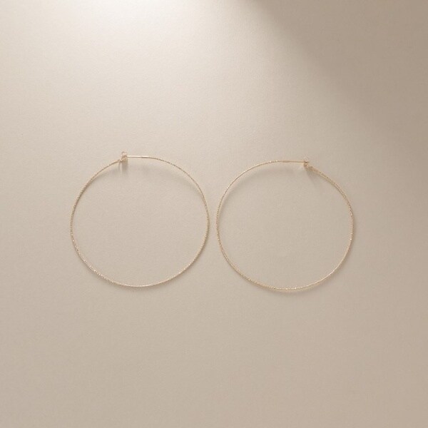 ココシュニックのピアス ココシュニック（COCOSHNIK）/K10カット丸線